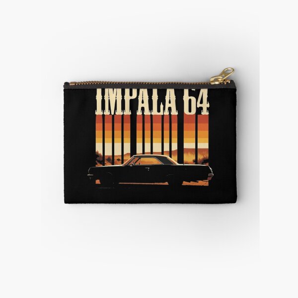 Item preview, 1964 Chevy Impala Retro Sunset Classic Lowrider Graphic Tee designed and sold by TheArtOfCar.
