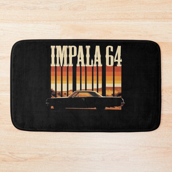 Item preview, 1964 Chevy Impala Retro Sunset Classic Lowrider Graphic Tee designed and sold by TheArtOfCar.