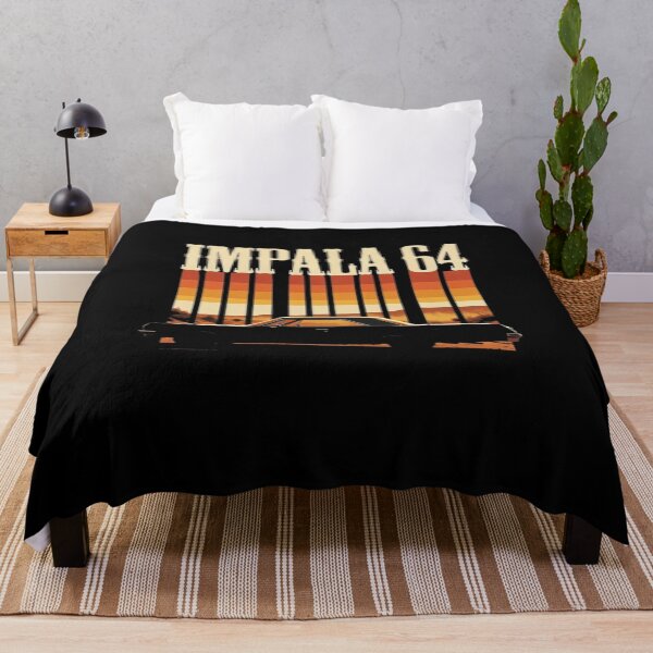 Item preview, 1964 Chevy Impala Retro Sunset Classic Lowrider Graphic Tee designed and sold by TheArtOfCar.