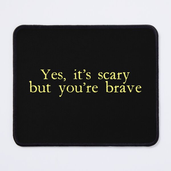 Item preview, Yes it's Scary But You're Brave Heated Rivalry designed and sold by delllsdesigns.