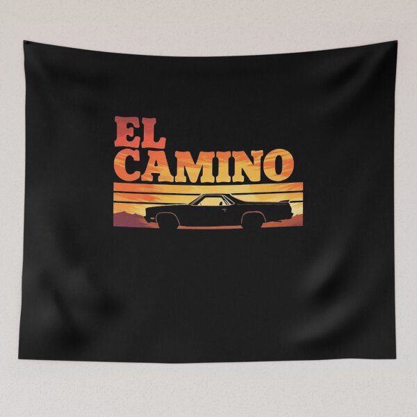 Item preview, Chevy El Camino Retro Sunset Classic Utility Graphic Tee designed and sold by TheArtOfCar.