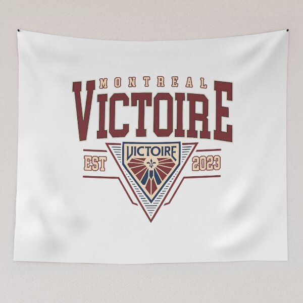 Item preview, PWHL Montreal Victoire Est. 2023 Ice Pride Quote designed and sold by HumansStuck12.