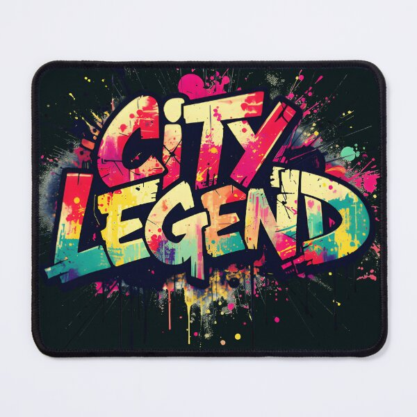 Item preview, City Legend | Spray Paint Style | Authentic Graffiti Vibes designed and sold by typoinspired.