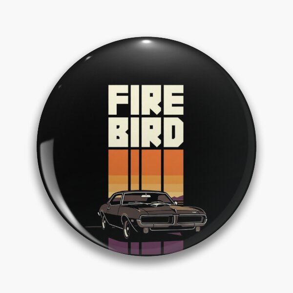 Item preview, Firebird Retro Sunset Classic Muscle Car Graphic Tee designed and sold by TheArtOfCar.