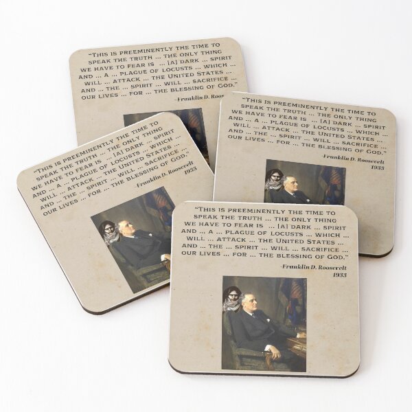 Item preview, FDR's Fear designed and sold by Talking Threads.