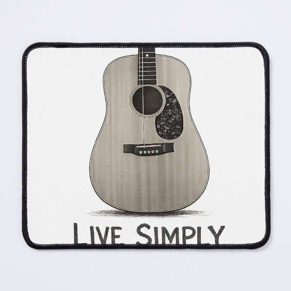 Item preview, Live Simply One String Guitar Sketch designed and sold by gahteeriffico.
