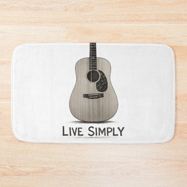 Item preview, Live Simply One String Guitar Sketch designed and sold by gahteeriffico.