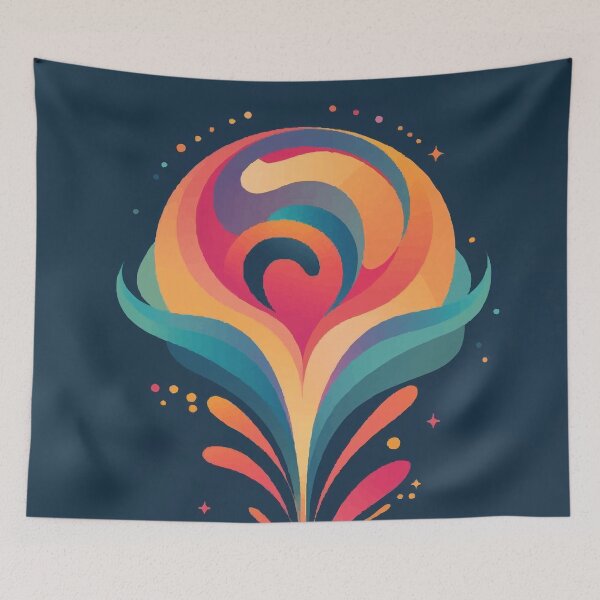 Item preview, Cosmic Bloom designed and sold by AbstractAnom.