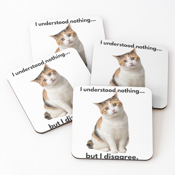 Item preview, Weirdo Cat Reaction Design – Confused Japanese Bobtail Meme Aesthetic designed and sold by ArtivaNest.