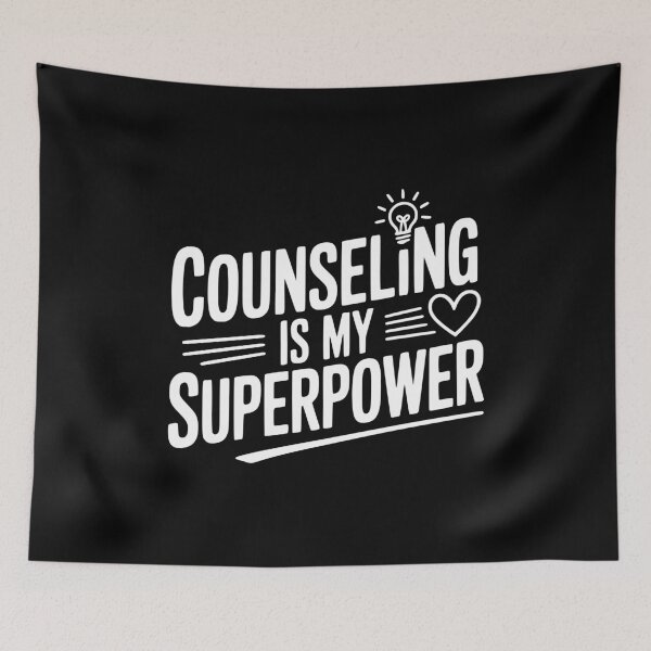 Item preview, Counseling Is My Superpower designed and sold by Frank Ring.