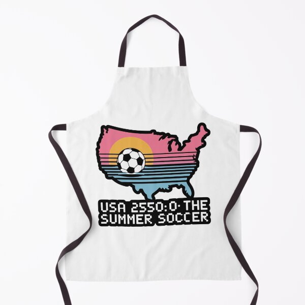 Item preview, Retro Vaporwave USA Soccer 2026 Map Summer of Football designed and sold by PixelWaveBD.