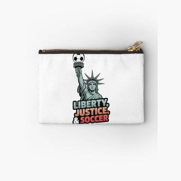 Item preview, Statue of Liberty Soccer 2026 Liberty Justice and Football Mascot designed and sold by PixelWaveBD.