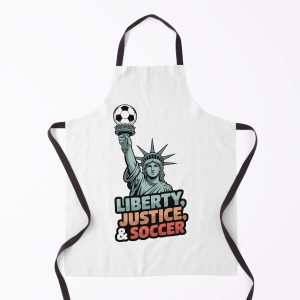 Item preview, Statue of Liberty Soccer 2026 Liberty Justice and Football Mascot designed and sold by PixelWaveBD.