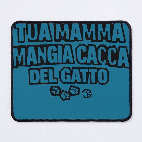 Item preview, Tua Mamma Mangia Cacca Del Gatto – Funny Italian Insult Grunge Streetwear designed and sold by ☆ CR4ZIIB4BII ☆.