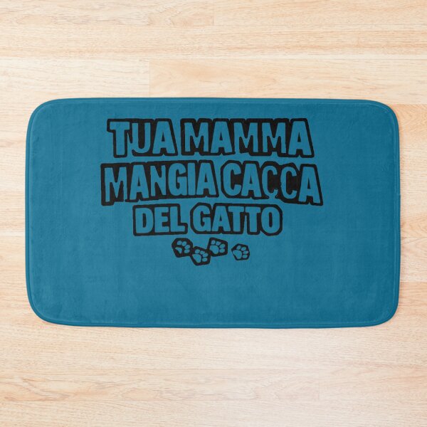 Item preview, Tua Mamma Mangia Cacca Del Gatto – Funny Italian Insult Grunge Streetwear designed and sold by ☆ CR4ZIIB4BII ☆.