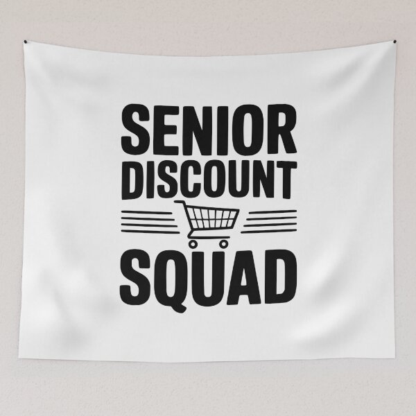 Item preview, Senior Discount Squad designed and sold by Frank Ring.