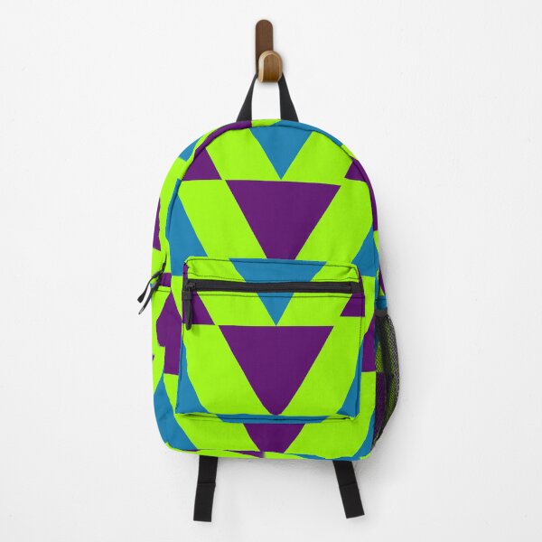Item preview, ​Dynamic Neon Green & Purple Geometric - High-Energy Sports Pattern designed and sold by Jyoti-Quotes.
