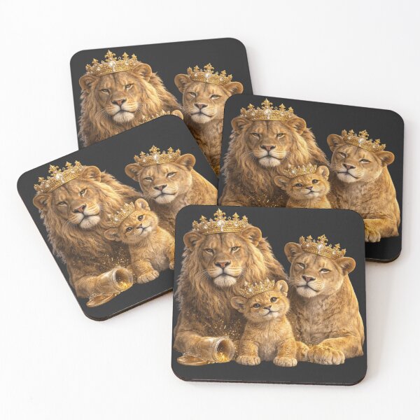 Item preview, Royal Lion Golden Crown. designed and sold by Nika Art Studio.