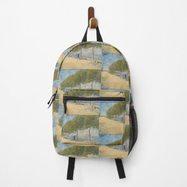 Item preview, Along the Seine by Vincent van Gogh: Post Impressionist Landscape Poster designed and sold by artofuniverse.