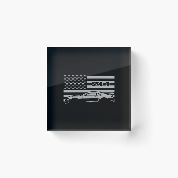 Item preview, Camaro ZL1 American Flag Performance Car Graphic Tee designed and sold by TheArtOfCar.