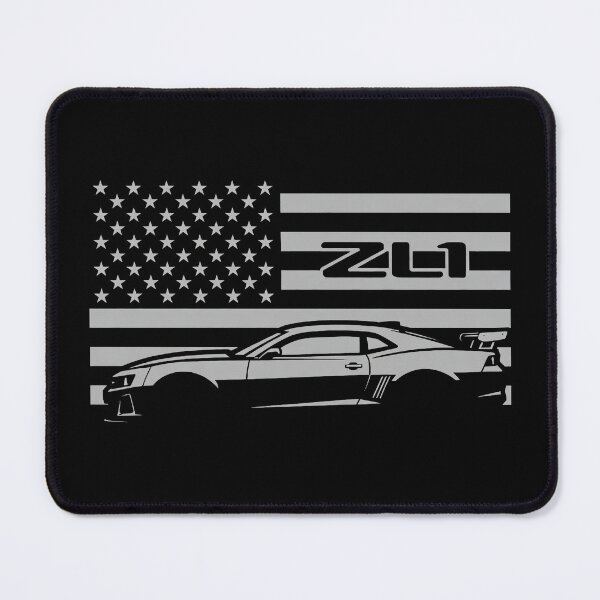 Item preview, Camaro ZL1 American Flag Performance Car Graphic Tee designed and sold by TheArtOfCar.