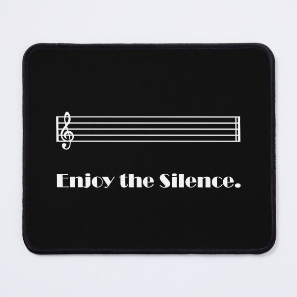 Item preview, Enjoy the Silence (dark) designed and sold by twgcrazy.