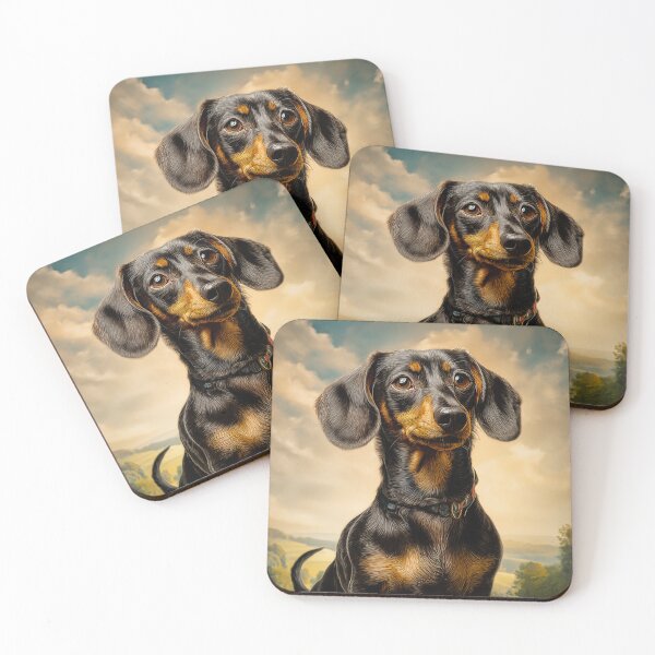 Item preview, Dachshund in a Landscape designed and sold by PetsArt.