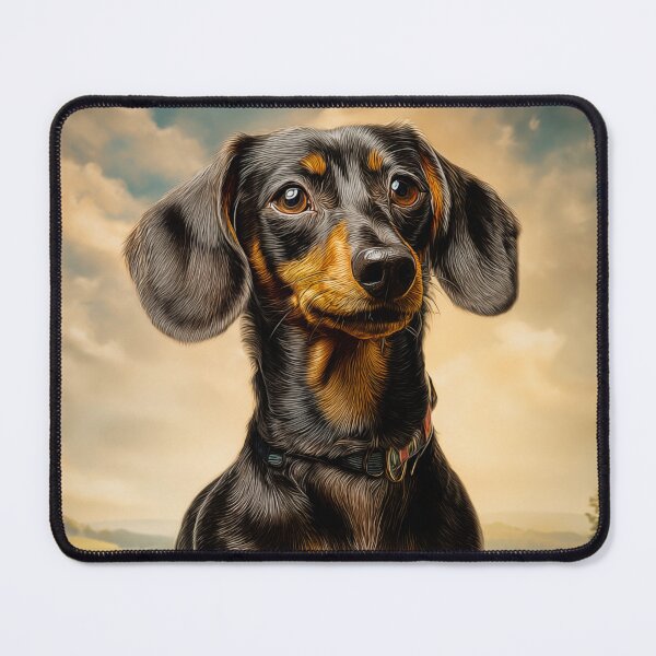 Item preview, Dachshund in a Landscape designed and sold by PetsArt.