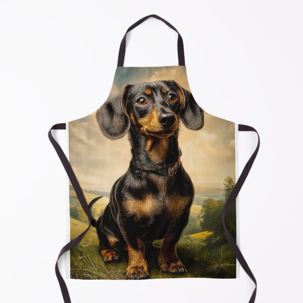 Item preview, Dachshund in a Landscape designed and sold by PetsArt.