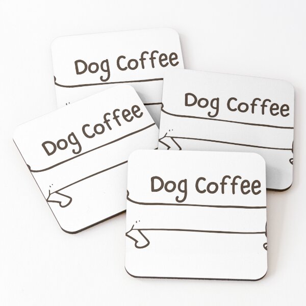 Item preview, Dog coffe black, sausage dog, da designed and sold by HemoraArts.