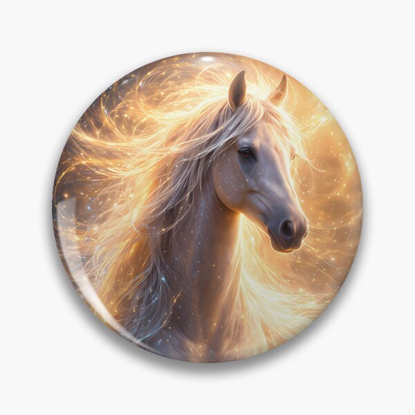 Item preview, Mystical Soul Horse - Energy in Gold designed and sold by Spirit75.