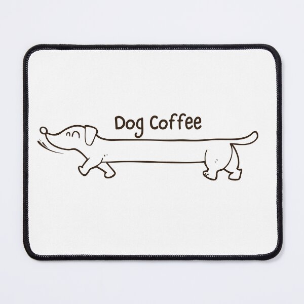 Item preview, Dog coffe black, sausage dog, da designed and sold by HemoraArts.