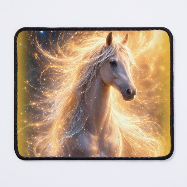 Item preview, Mystical Soul Horse - Energy in Gold designed and sold by Spirit75.