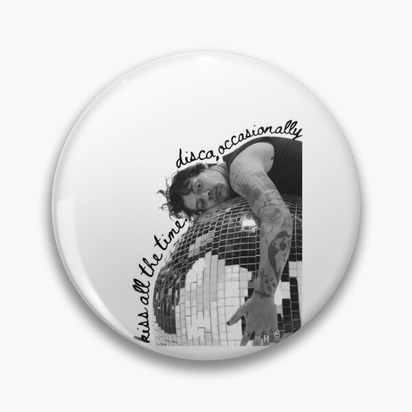 Item preview, Kiss All the Time. Disco, Occasionally Sticker designed and sold by The Pastel Pencil.