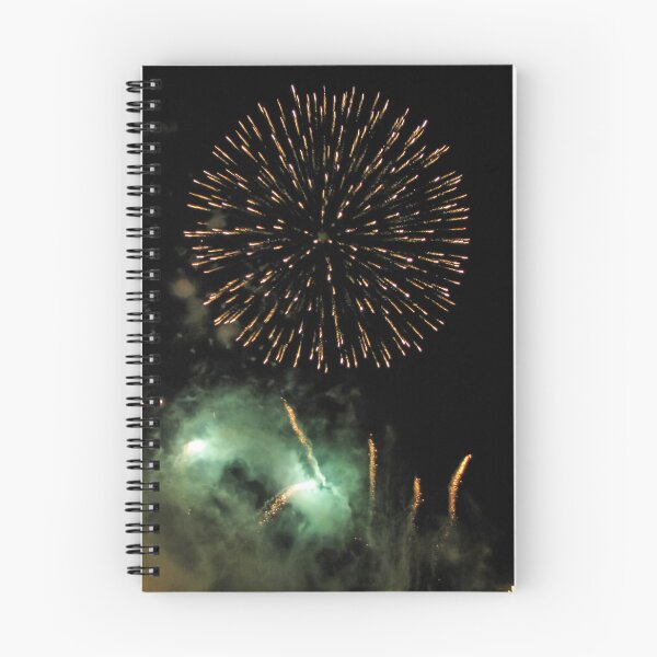 Item preview, Golden Fireworks Bursts Illuminate Night Sky During Festive Celebration and Holiday Firework Display designed and sold by Nmallia.