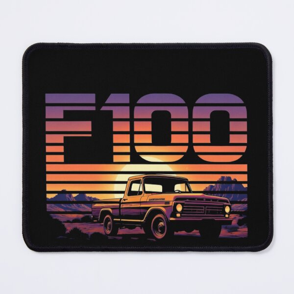 Item preview, Ford F100 Retro Sunset Vintage Pickup Truck Graphic Tee designed and sold by TheArtOfCar.