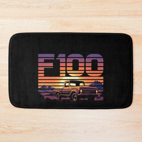 Item preview, Ford F100 Retro Sunset Vintage Pickup Truck Graphic Tee designed and sold by TheArtOfCar.