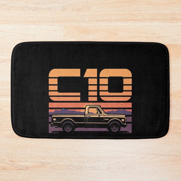 Item preview, Chevy C10 Retro Sunset Classic Pickup Truck Graphic Tee designed and sold by TheArtOfCar.