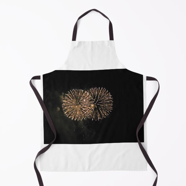 Item preview, Golden Fireworks Bursts Illuminate Night Sky During Festive Celebration and Holiday Firework Display designed and sold by Nmallia.