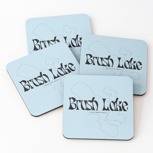 Item preview, Brush Lake - Mercer, ND designed and sold by hardhathunny.