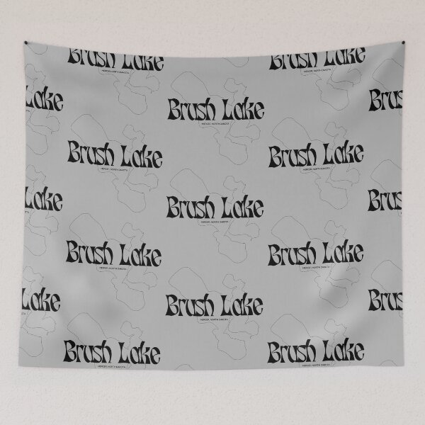 Item preview, Brush Lake - Mercer, ND designed and sold by hardhathunny.