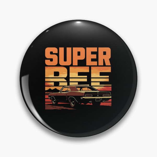 Item preview, Super Bee Retro Sunset Vintage Muscle Car Graphic Tee designed and sold by TheArtOfCar.