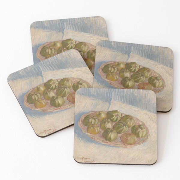 Item preview, Basket of Apples by Vincent van Gogh: Post Impressionist Still Life Poster designed and sold by artofuniverse.