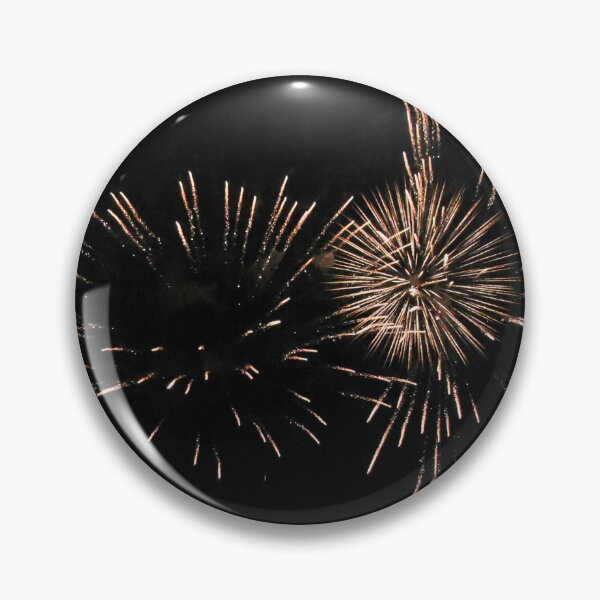 Item preview, Golden Fireworks Bursts Illuminate Night Sky During Festive Celebration and Holiday Firework Display designed and sold by Nmallia.