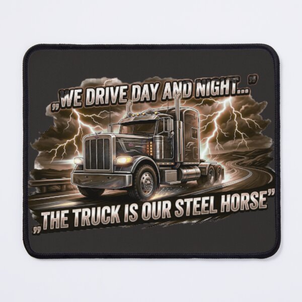Item preview, We Drive Day and Night - Trucker Life | Truck Driver Gift designed and sold by DravmerX.