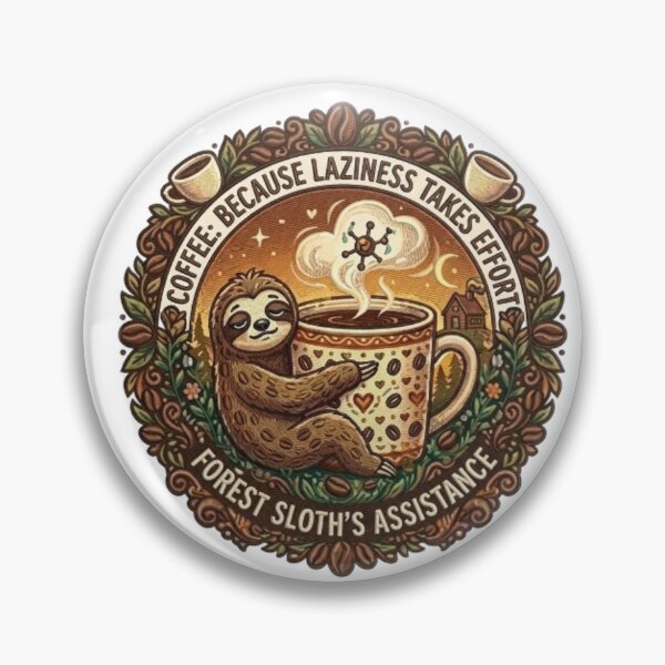 Item preview, Sloth & Coffee: Laziness Requires Energy designed and sold by NoriudaR.
