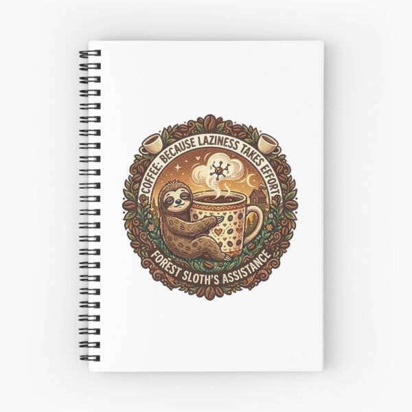 Item preview, Sloth & Coffee: Laziness Requires Energy designed and sold by NoriudaR.