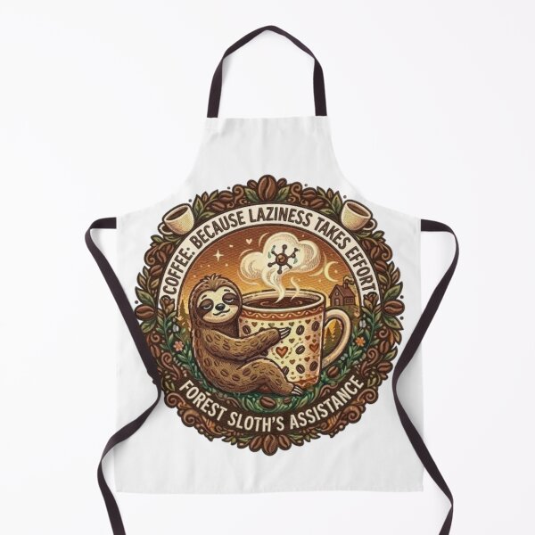 Item preview, Sloth & Coffee: Laziness Requires Energy designed and sold by NoriudaR.