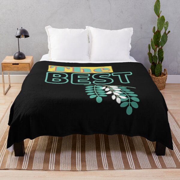 Item preview, The Best – Retro Floral Appreciation Gift Design designed and sold by Aquarius-club.