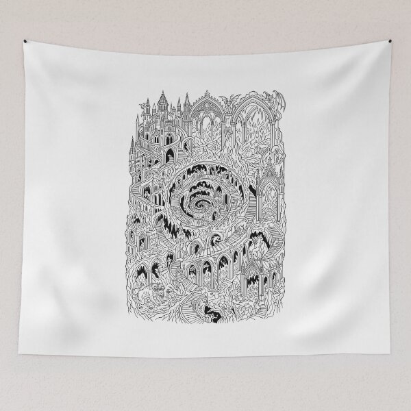 Item preview, Psychedelic impossible design designed and sold by chalia87.
